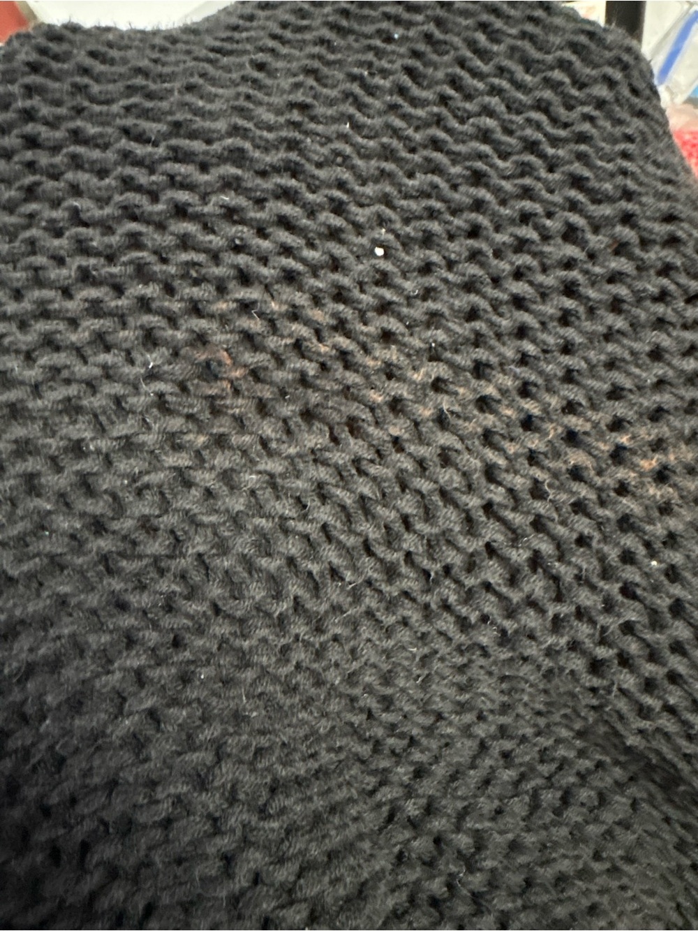 Black Wooden ships crew cotton knit - Picture 4 of 4